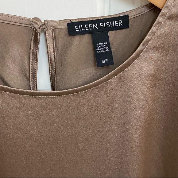 Eileen Fisher Sleeveless Silk Top small - Picture 2 of 7